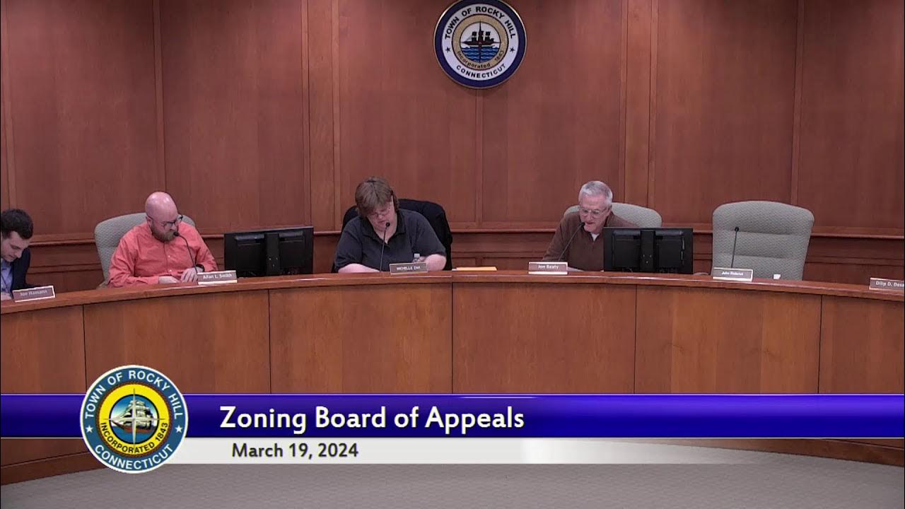 Zoning Boards of Appeals March 19, 2024 YouTube
