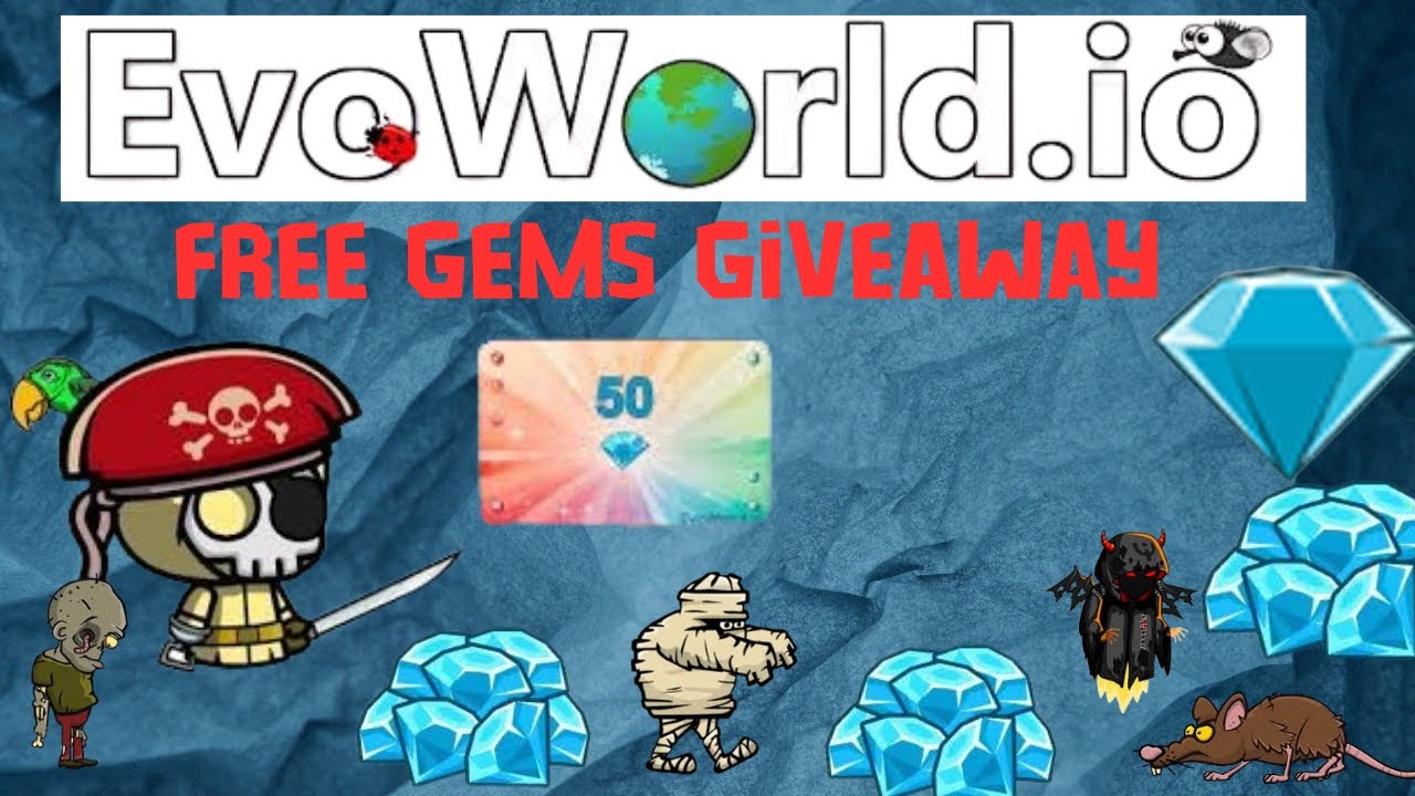 💎 FREE GEMS Giveaway in EvoWorld.io! 🔥 Unlimited Offer Alert! 🎁 100%