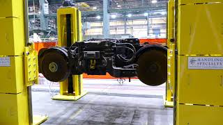 Four-Post Truck Bogie Lift for Rail Maintenance