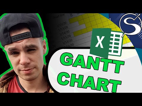 GANTT CHART in 3 minutes | EXCEL | Project management