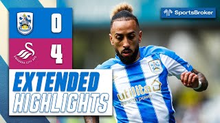 Extended Highlights Huddersfield Town 0-4 Swansea City
