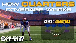 How Cover 4 Quarters Works in College Football 27