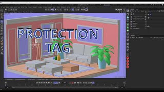 C4D Protection tag Explained