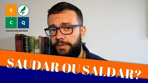 Como escreve saúda ou salda?