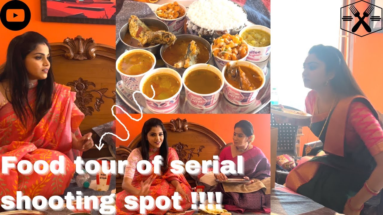 Food tour at my serial shooting spot |Vlog - YouTube