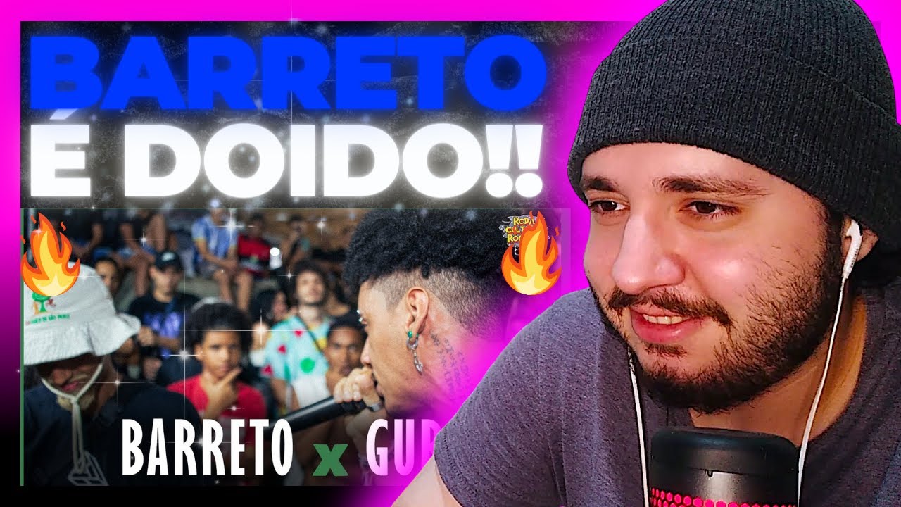 BARRETO x GURI - SEMIFINAL - 200ª EDIÇÃO - Roda Cultural da Rocinha | REACT BAUEB