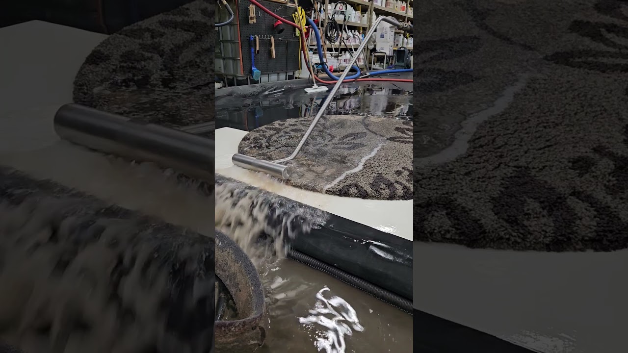 Super Satisfying Rinsing Process! 