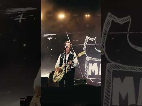 'Misery' live from the Sydney Opera House. Completely blown away by the response to the new tracks!