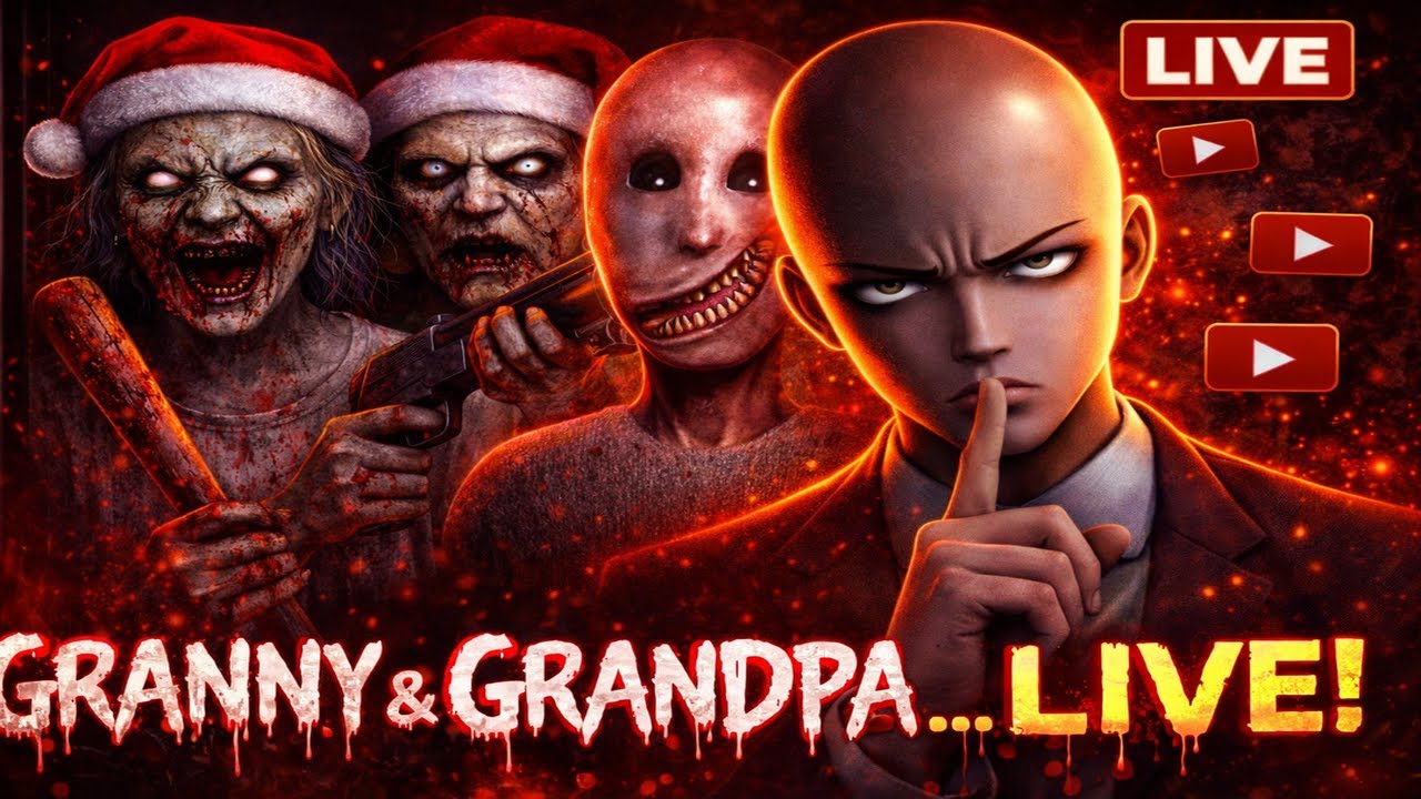 🛑GRANNY LIVE GAMEPLAY || GRANNY HORROR LIVE #GRANNYLIVE #SHORTS GRANNY GRANDPA#SHORTSFEED#GRANNY