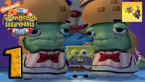 Spongebob Squarepants: The Movie Video Game - Part 1 - Drunkbob!