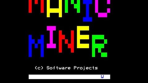 Manic Miner Review for the Acorn BBC Micro by John Gage