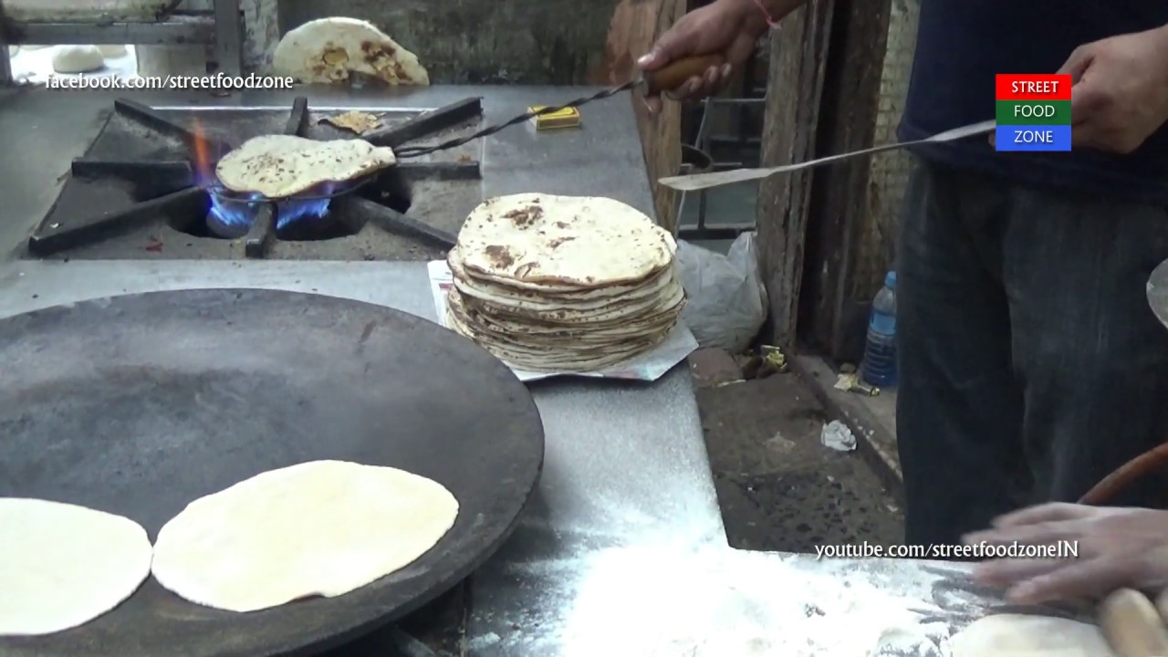 Pulka | Puffed Roti | Kolkata Street Food | Indian Street food Videos | Street Food Zone