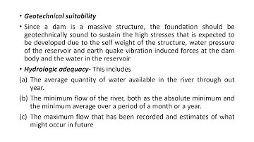 CE302 Design of Hydraulic Structures Module 4 Dams