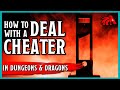 How to Deal with a Cheater in D&D