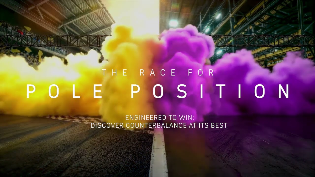 Ready for pole position.