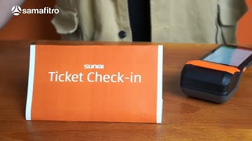 SUNMI V2s - Ticket Checking | Samafitro Surabaya