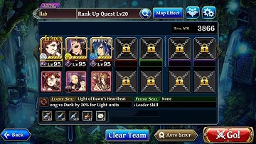 The Alchemist Code - Shield Hero Collab: Rank Up Quest Lv20