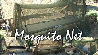 米軍コットの組み立て方と4種類の蚊帳 USGI Cot, Mosquito Net, British Army Mosquito Cot Tent