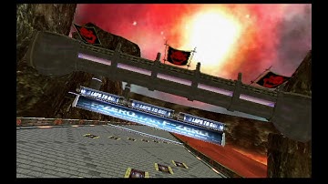 F-Zero GX Unleashed (v 3.0): AI driving in Sand Ocean Surface Slide