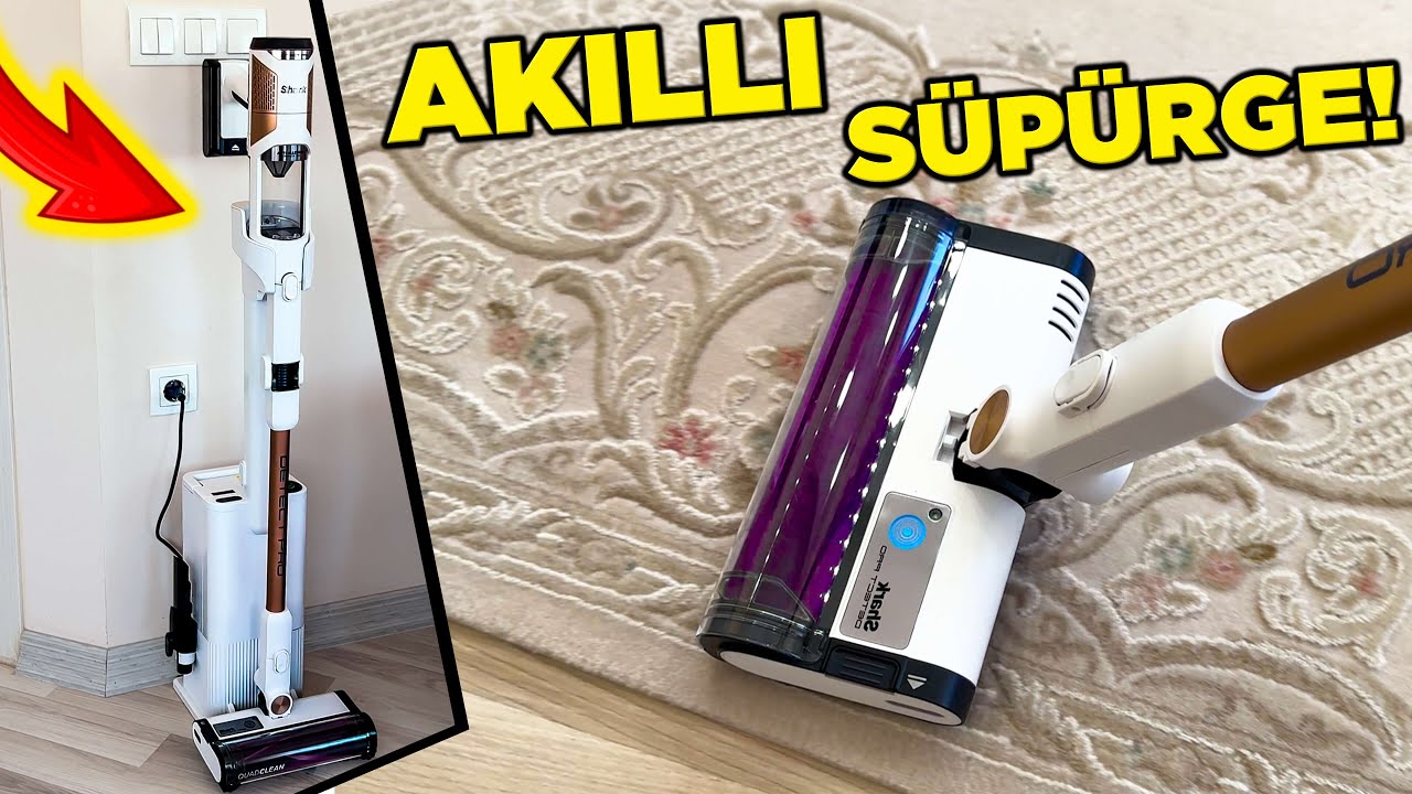 Otomatik toz boşaltan Shark Detect Pro! - YouTube