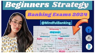 Beginners Strategy (Tried &Tested) 🗣️💯🙌🏻for Bank Exams preparation 2024 SBI || IBPS ||RRB (PO/CLK)