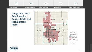 Geography Areas and Concepts for the American Community Survey