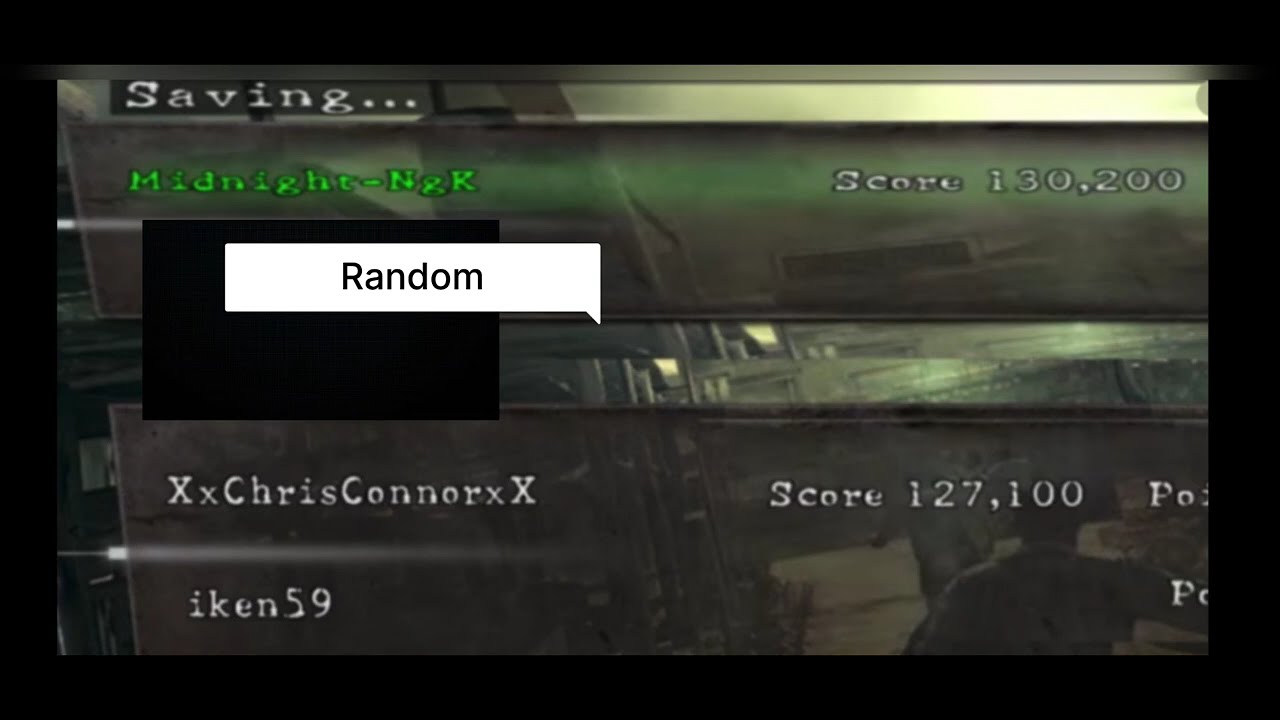 RE5 Midnight-NgK VS iken59 ( Old Picture )