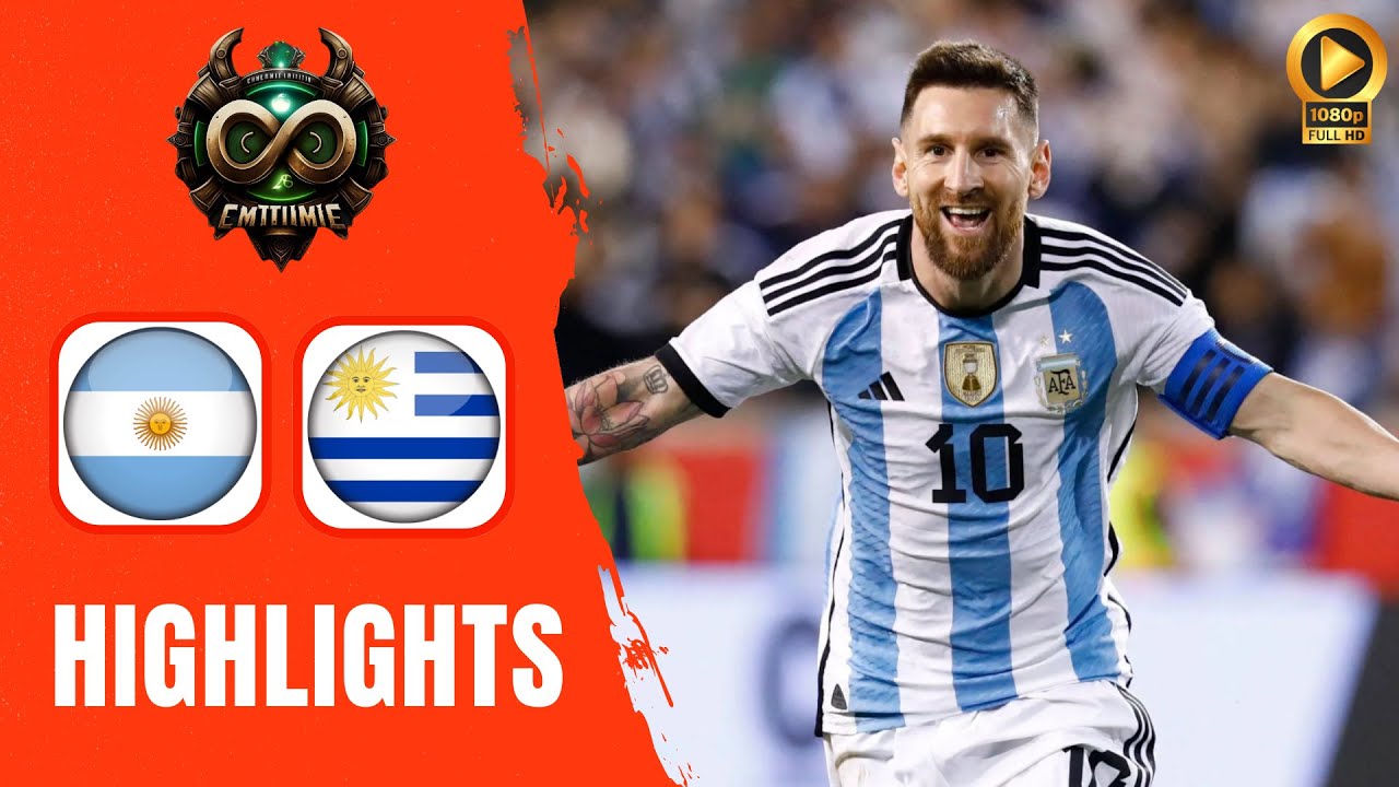 Highlights y goles: Argentina vs Uruguay 0-2