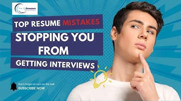 Resume Mistakes That Cost You Interviews (and How to Fix Them)