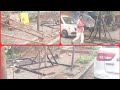 Narkasura Structures OBSTRUCT Public #obstacles #accidentsinvited #smartcity #panaji #goa 