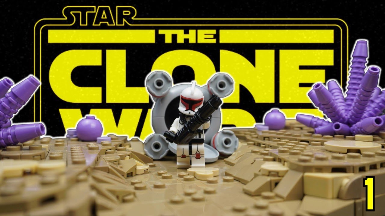 Building Every Episode of Star Wars The Clone Wars in Lego | EP 1 | Ambush