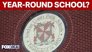 Could Loudoun County Public Schools have classes year-round?