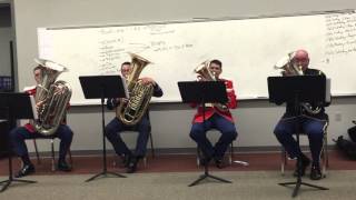 Gustav Holst: Second Suite for Military Band in F Major ~ American Tuba Quartet Gustav Holst: Second Suite for Military Band in F Major ~ American Tuba Quartet