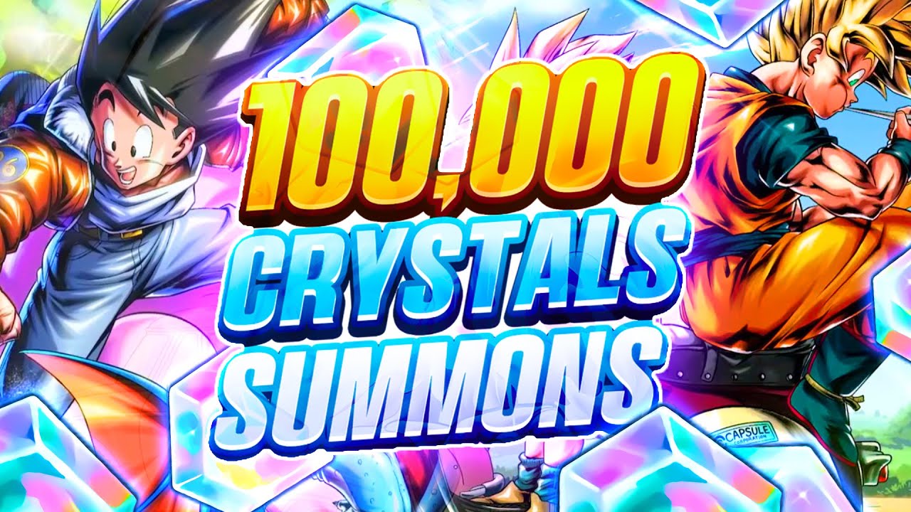 🔴 100,000+ CRYSTALS READY!! 40th Anniversary Manga Goku & Gohan Summons LIVE | Dragon Ball Legends