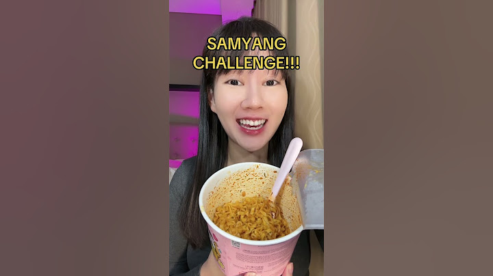 KETIKA MANUSIA GA KUAT PEDES NYOBAIN SAMYANG!!!