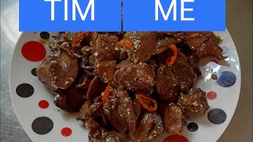 CÁCH LÀM / MỀ TIM VỊT KHÌA NƯỚC DỪA / CỰC NGON HẤP DẪN # THÚY LONG AN VLOG