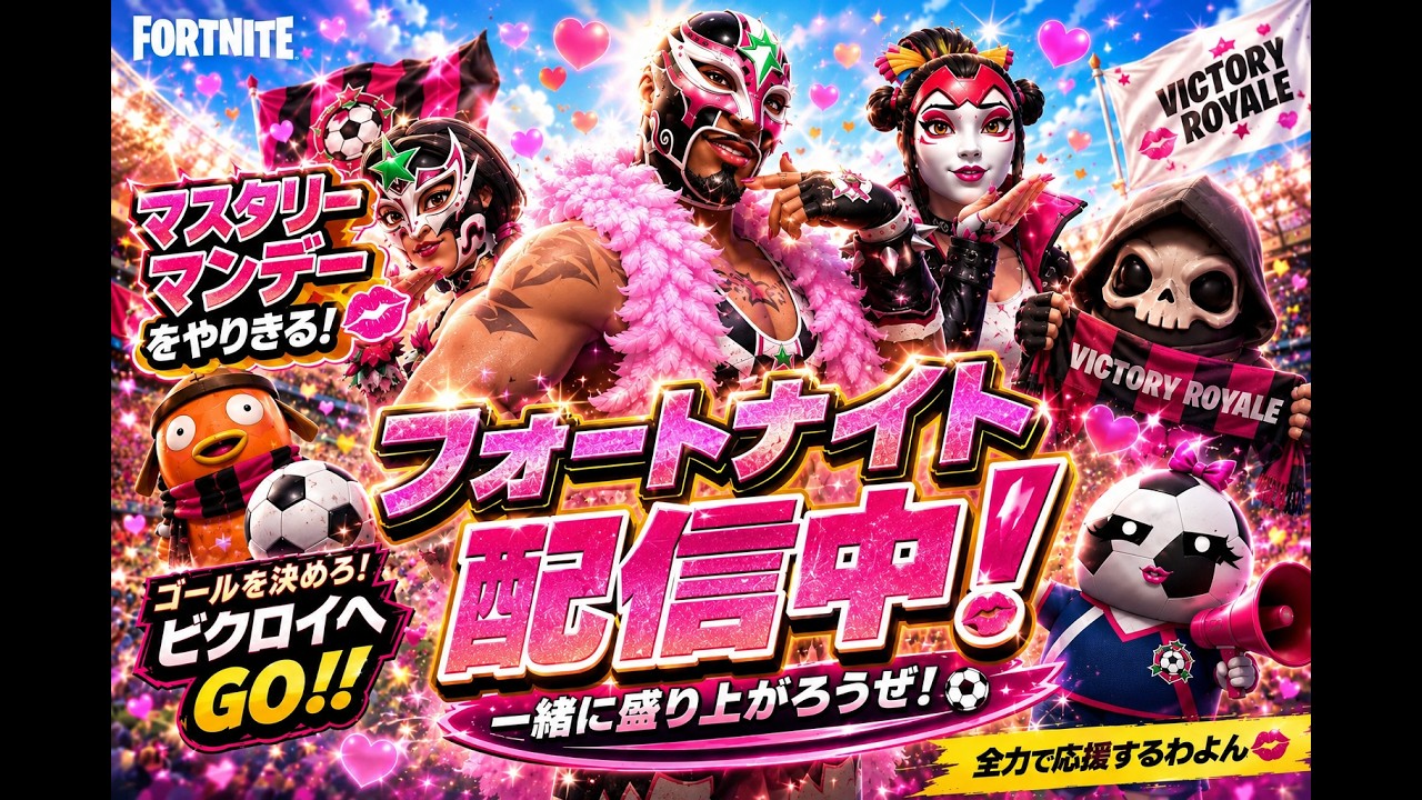 明日までお値引き！限定Fortniteモデル！ソフト他色々お得セット Fortnite 参加型】誕生日まであと2日！7月もよろしくお願いします💋私