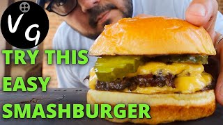 Try This EASY Smashburger on the Weber Kettle