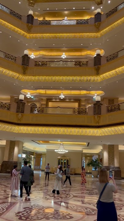 Эмират Палас самый дорогой отель в мире! Emirates Palace - YouTube