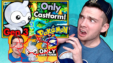 PokéTuber Reacts to Beating Emerald With Only Castform