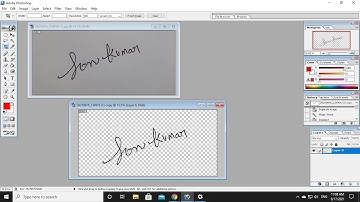Photoshop Signature Remove Background | Signature Background Remover Photoshop