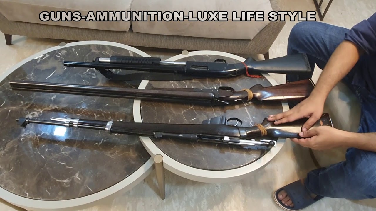 315 Rifle COMPARISON IOF .315 RIFLE VS. IOF PUMP ACTION SHOTGUN VS DOUBLE BARREL ...