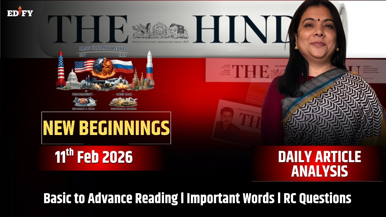 New Beginnings l 11th Feb 2026 l English Reading l Vocabulary l Grammar l Edify English Hub l