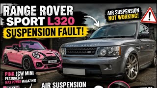 Range Rover Sport L320 Suspension Fault! Air Suspension Dead… Should We Go Springs? + Pink JCW Mini