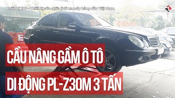 Cầu nâng gầm bụng xe ô tô di động Liberty PL-Z30M 3 tấn