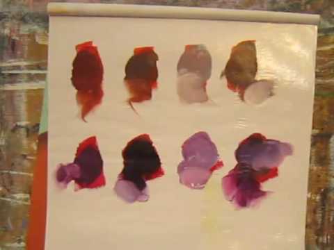 🎨 Азы изобразительного искусства: как правильно получить фиолетовый цвет в разных оттенках