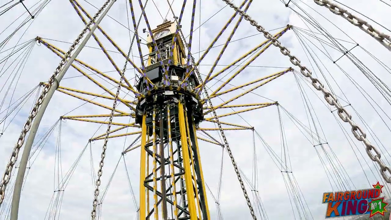 Perrin Stevens - Big Ben Tower (Funtime Star Flyer 80m) Onride POV
