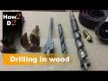 Drilling holes in wood. What drill bit to use. Drill holes in MDF, chipboard, timber, plywood.