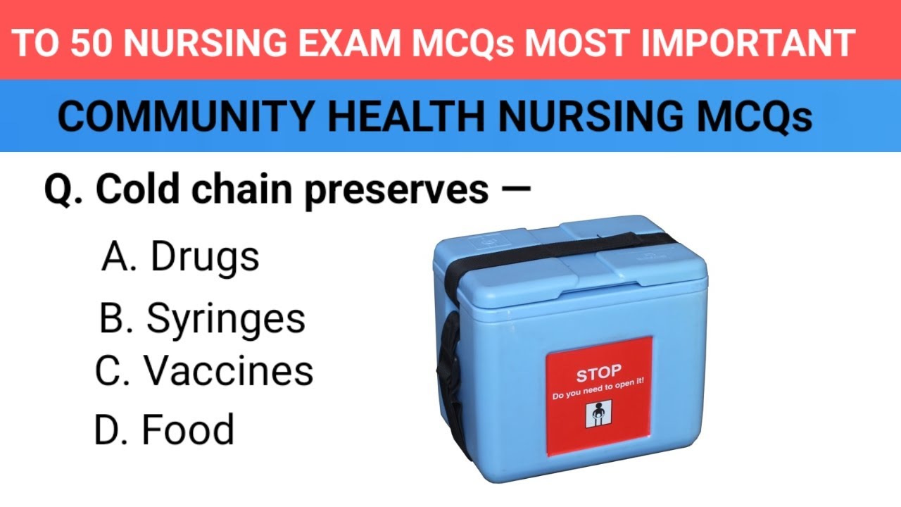 Community Health Nursing MCQs 🔥 | NORCET 2025 | Most Expected Questions 