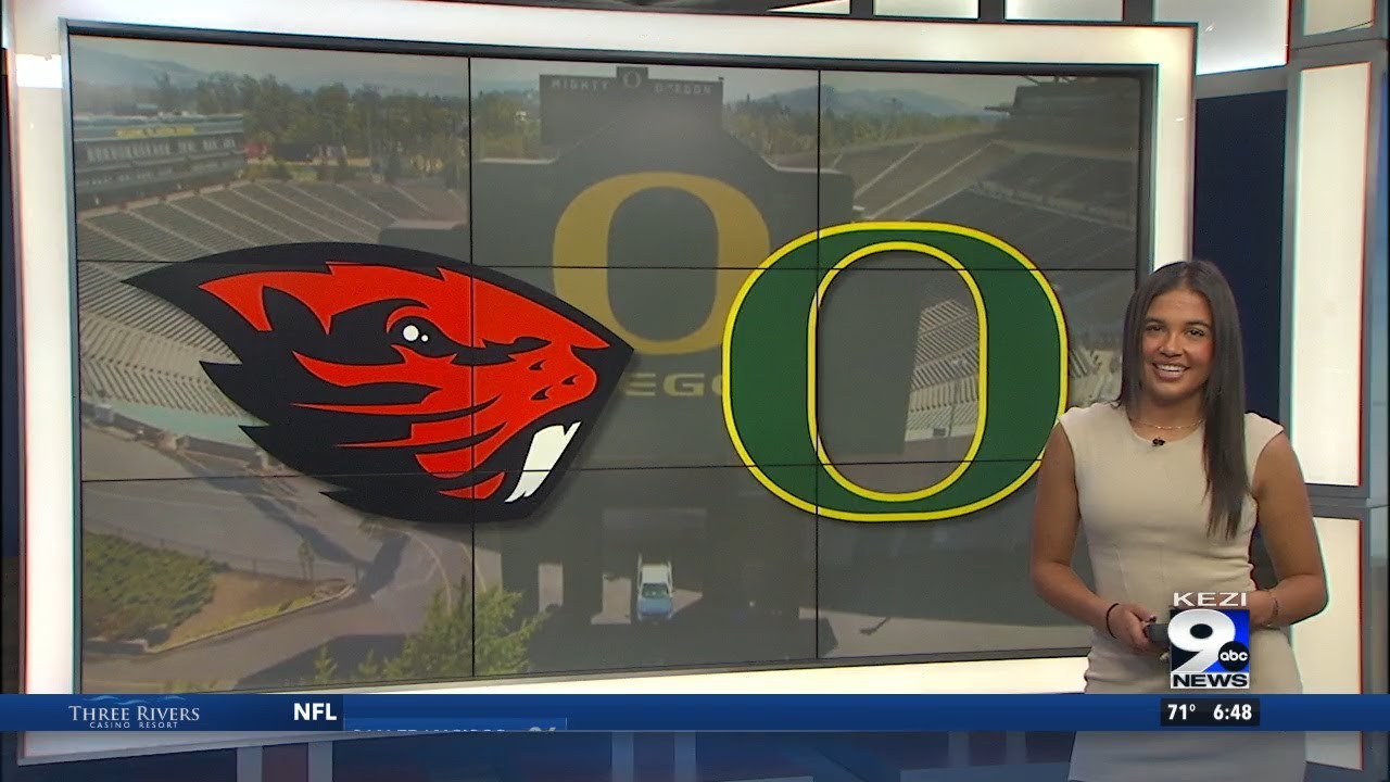 Oregon State and Oregon Face Off in Rivalry Week
